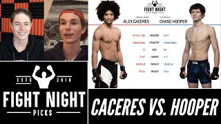 UFC 250 Chase Hooper vs Alex Caceres 2Minute Prediction [upl. by Ellita]