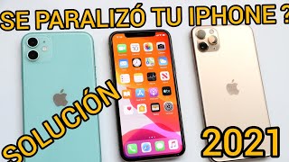 Que Hacer Cuando se paraliza Tu iPhone 😪 SOLUCIÓN 2021 [upl. by Bruno343]