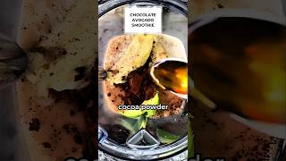 chocolatey avocado smoothieshort [upl. by Hays]