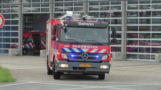 2X Reserve Tankautospuit Amstelveen 139233 met spoed naar Diverse Branden in Amstelveen [upl. by Roxana823]