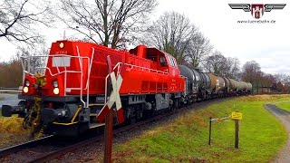 Voith Gravita der DB auf der OHEStrecke WinsenNiedermarschacht [upl. by Eylrac160]