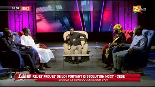 🔴LII REJET PROJET DE LOI PORTANT SUR LA DISSOLUTION DE HCCT ET CESE  DIM 1er SEPTEMBRE 2024 [upl. by Saber]