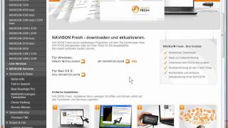 NAVIGON Tutorial NAVIGON Fresh herunterladen [upl. by Leesen811]