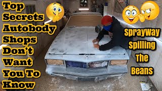 How To Do Bodywork amp Prime A Car For Paint  Rust Repair Welding Blocking Priming Monte Carlo CL [upl. by Nwahsed]