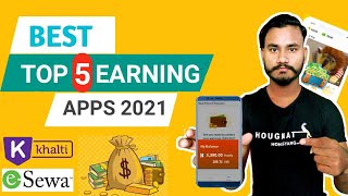 Top 5 Best Online Earning App In Nepal 2021 Live Payment Proof [upl. by Sower928]