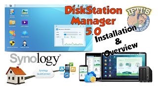 Synology DiskStation Manager 50 DSM5  Setup and Review [upl. by Elicec509]