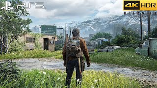 The Last Of Us 2 ● Aggressive Gameplay  DAY 1 amp JACKSON   GROUNDED  NO DAMAGE   4K PS5 [upl. by Aidua]