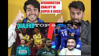 Afg team will qualify in top 8 West Indies Qualified NZ out from wc AFGHAN REACTION [upl. by Dercy220]