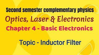 Inductor filter [upl. by Patt531]