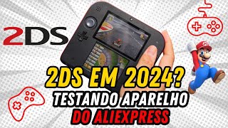 🎮 Análise Nintendo 2DS Usado Comprado no AliExpress 🎮 [upl. by Dranal]