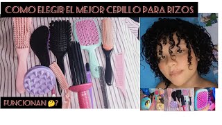 como elegir el Mejor Cepillo para Definir Rizos Los mejores cepillos para Definir Rizos [upl. by Jany95]