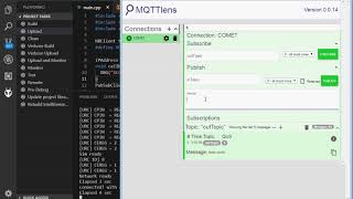 Arduino Quectel BC66 MQTT PubSubClient [upl. by Durward]