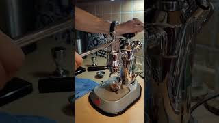 La Pavoni EUROPICCOLA V12 in perfect condition [upl. by Yettie]