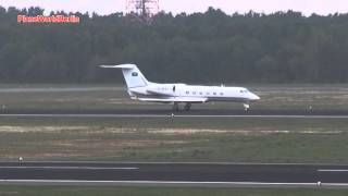 Saudi Medevac Gulfstream IV takeoff from BerlinTegel [upl. by Camellia946]