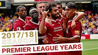 Every Premier League Goal 201718  Salah takes the Premier League by storm [upl. by Anar]