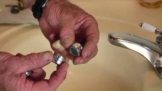 How to Replace a Sink Aerator [upl. by Bee]