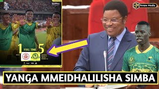 🔴live Msikie WAZIRI MKUU bungeni leo Akubali YANGA namba Moja 5Mmeidhalilisha SIMBA [upl. by Aiuqram]