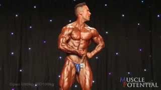 Justin Firgaira  2014 IFBB OMara Classic  Posing Routine [upl. by Dimah]