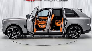 2024 Grey RollsRoyce Cullinan Black Badge  Luxury SUV in Detail [upl. by Ades835]