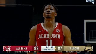 CRAZY ENDING Alabama vs 4 Purdue [upl. by Zohara]