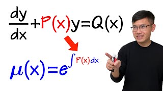 First Order Linear Differential Equation amp Integrating Factor introduction amp example [upl. by Anoit]