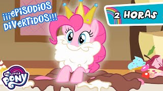 My Little Pony en español 🦄La magia de la amistad Los episodios más divertidos  FiM 2 Horas [upl. by Leamaj]