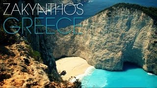 Zakynthos  Greece Navagio Beach [upl. by Otrebogir]