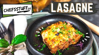 Selbstgemachte Lasagne  so einfach gehts von den NudelplattenBechamel bis hin zur Hackfleischsoße [upl. by Camel]