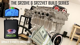 THE SR20VE amp SR22VET BUILD SERIES  UPDATE amp PARTS UNBOXING 1 [upl. by Lolita]