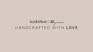 Sabika Jewelry  Handcrafted with Love [upl. by Suirauqram]