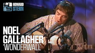 Noel Gallagher “Wonderwall” Live on the Stern Show 1997 [upl. by Marduk]