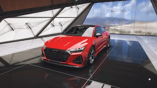 Audi RS 7 Sportback 2021 Test Drive  Street Racing Tuning  Forza Horizon 5 [upl. by Jesher]