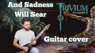 And Sadness Will Sear  Trivium guitar cover  Gibson 7 string V amp Dean MKH ML [upl. by Mose]