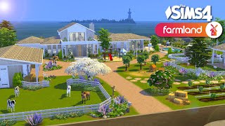 Farmland House  The Sims 4 Farmland MOD PACK  Stop Motion  Sims 4 Video [upl. by Yrekcaz]