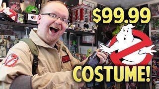 REVIEW 9999 PREMIUM GHOSTBUSTERS COSTUME Halloween Countdown [upl. by Ahsuatan514]