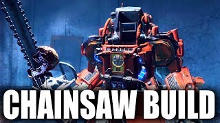 Fallout 4 Builds  The Constructor  Chainsaw Power Armor Modded Build [upl. by Uzzi]