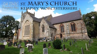 St Marys Church Kempsey Village Worcestershire VISITORs GUIDE by John Stephens Photography amp Video [upl. by Woodward]