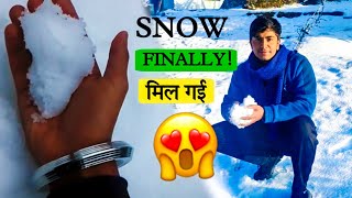 SNOW IN NAINITAL 2024 😍😱  Nainital Snowfall Update 2024 [upl. by Bever]