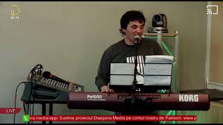 Ion Bragaru ‘’ Vina mea’’  la Diaspora Media  LIVE [upl. by Eilhsa]