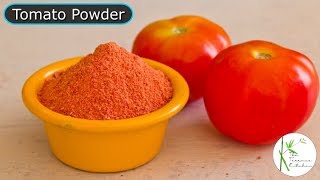 How to make Tomato Powder at Home  Seasoning for Popcorn Chips amp More  The Terrace Kitchen [upl. by Mauralia982]