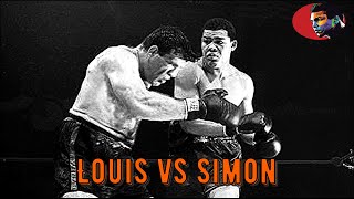 Joe Louis vs Abe Simon Highlights HD ElTerribleProduction [upl. by Ligetti522]