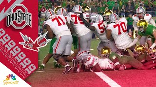 DeaMonte Trayanum nabs gamewinning TD as Ohio State walks it off against Notre Dame  NBC Sports [upl. by Areht]