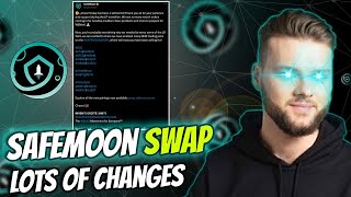 SafeMoon SWAP  MAJOR Changes [upl. by Aissyla126]