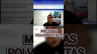 ✅️PREGUNTA EXAMEN DGT 2024 SOBRE EL POLVO✅️ [upl. by Lyrad981]