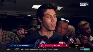 Brewers Yelich We can be proud of a lot of things [upl. by Botnick]