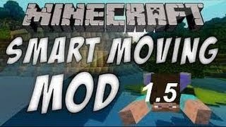 Minecraft Mod Installer Smart Moving 152 FR HD [upl. by Sevik]