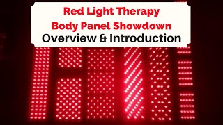 INTRODUCING  The 2019 Red Light Therapy Body Panel Showdown  Video 18 [upl. by Norihs]