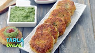 Bread Cutlets Veg Shallow Fried Cutlets by Tarla Dalal [upl. by Eirised]