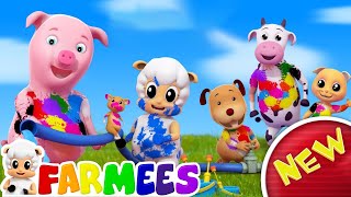 Colors Song  Learn Colors  Nursery Rhymes  Baby Songs  Kids Rhymes by Farmees [upl. by Masera65]