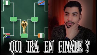 Qui ira en finale de la CAN 2024   Pronostics Côte dIvoire vs RDC  Nigeria vs Afrique du sud [upl. by Aluin]